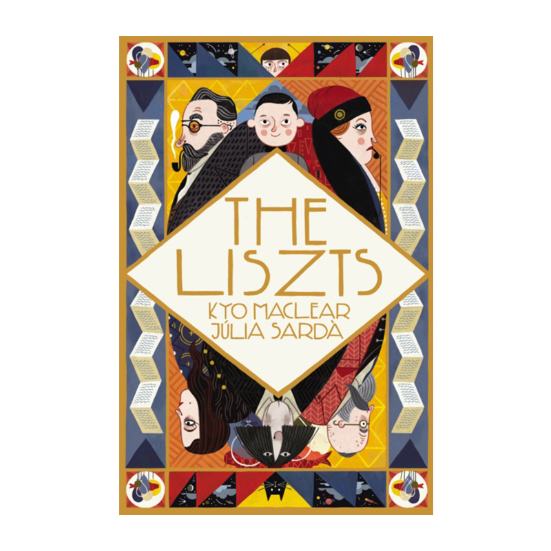 英文原版 The Liszts 李斯特一家 趣味哲理故事绘本 英国安徒生出版社 插画师 Julia Sarda