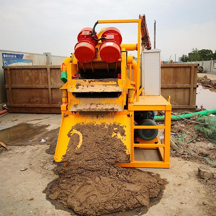 推荐山东淄博工地打桩净化分沙设备 泥浆分离机 淤泥处理设备