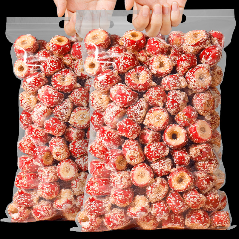 冻干冰糖葫芦脆空心山楂干片网红零食小吃包装休闲食品老北京风味