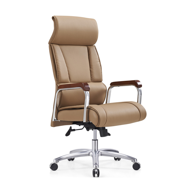 广东瑞信RUIXIN品牌家具定制办公椅皮质老板椅现代大班椅经理椅子