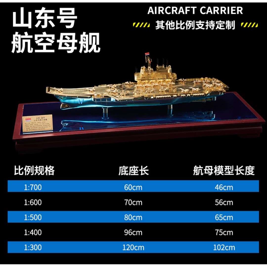 正品中国航母多系列003福建舰模型合金军舰成品福建号摆件收藏品