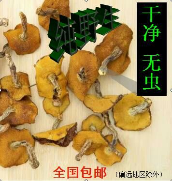 新款新鲜野生菌山货松树菇东北晾晒干货松蘑菇自然干松菇1斤包邮