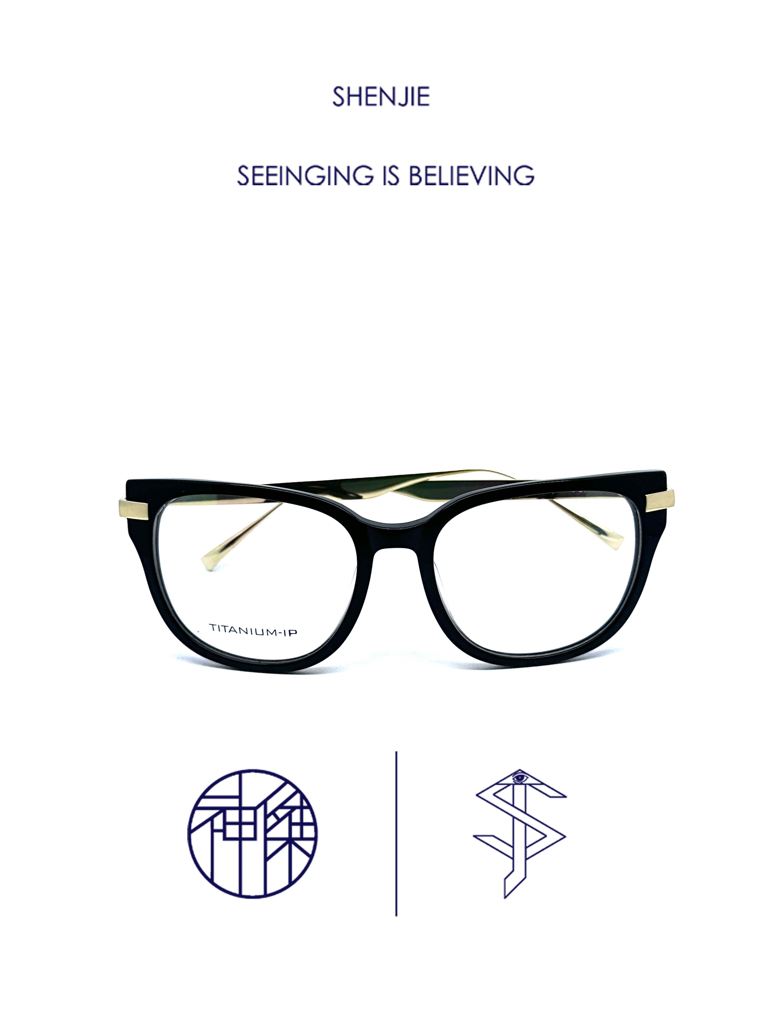 SANJIT定制眼镜架大框潮牌防蓝光钛架近视超轻显瘦超薄网红款眼镜