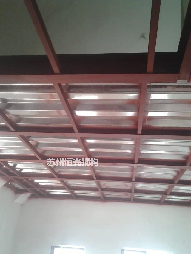苏州阁楼钢结构钢结构平台护栏岩棉板钢结构加层