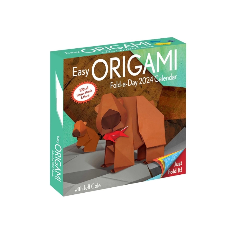 Easy Origami 2024 Fold-A-Day Calendar 原版进口创意折纸日历