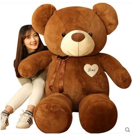 大号泰迪熊公仔抱枕布娃娃毛绒玩具熊抱抱熊玩偶熊送女友生日礼物