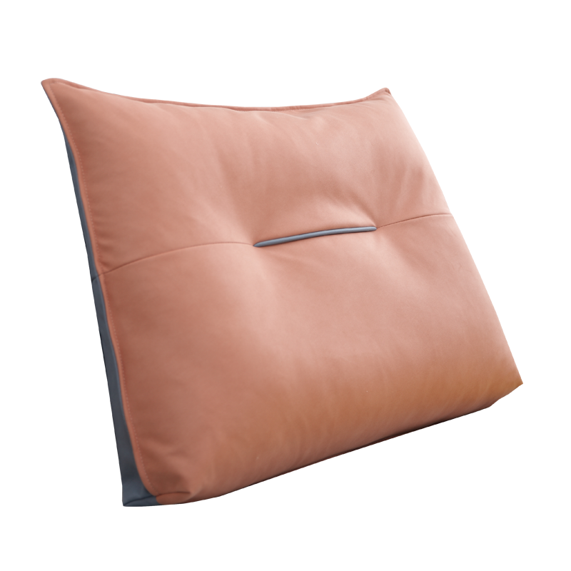 枕免洗榻榻米卧室科技简约现代三角布磨砂绒软包大靠背床头靠垫
