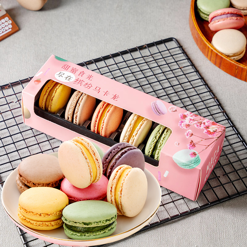 【天猫U先】法式马卡龙甜点6枚装西式手工蛋糕点心送女友生日礼物