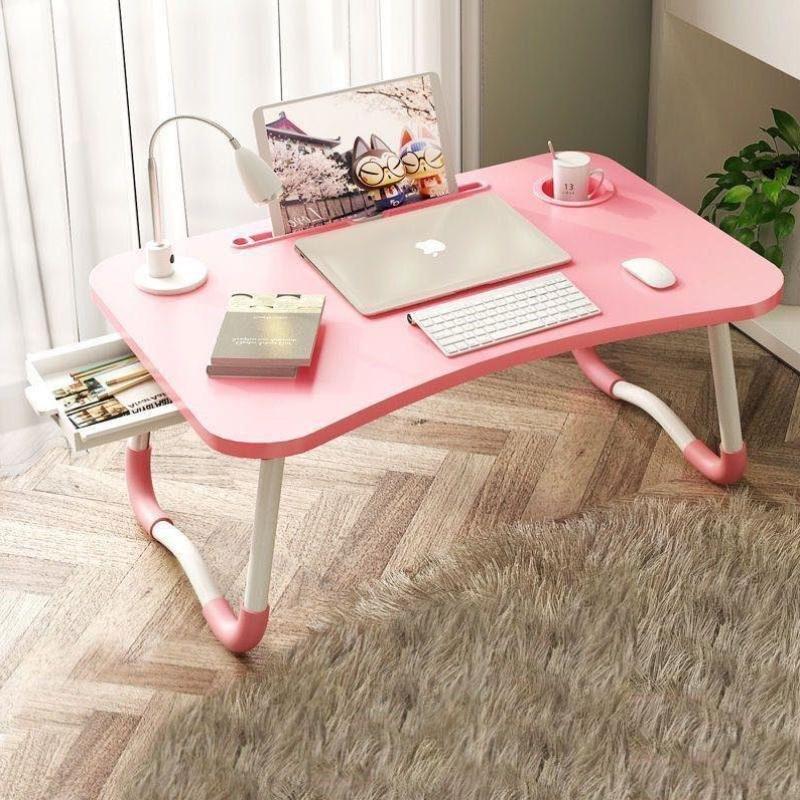 床上小桌子可折叠学生小桌板少女电脑懒人学习宿舍床上桌书桌可爱