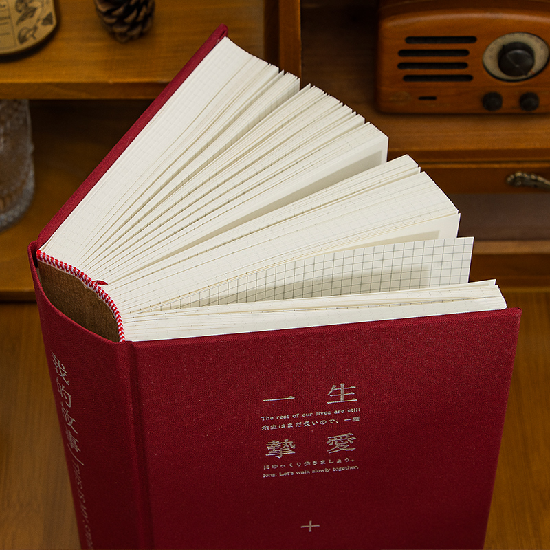 特厚笔记本礼盒装精装本2024年新款加厚耐用日记本送礼高档记事本