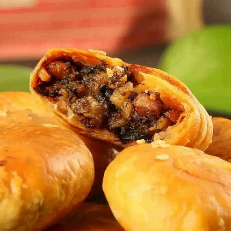 各地选美食特产小吃零食全国的特色地方安徽特产黄山烧饼60个