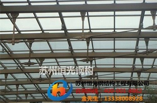 苏州阳台玻璃雨棚钢结构自行车棚全玻璃雨棚