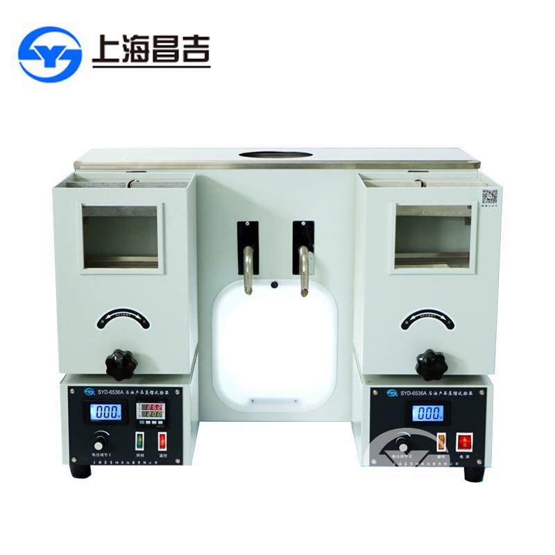 上海昌吉地质仪器 SYD-6536A石油产品蒸馏试验器双管式