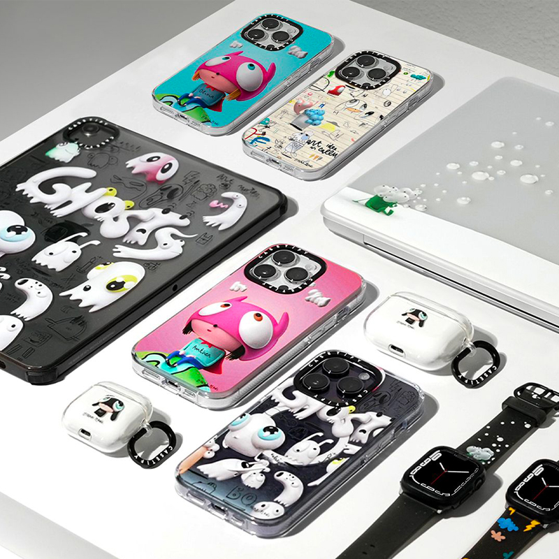 西班牙艺术家Edgar Plans联名CASETiFY适用苹果iPhone15 pro max磁吸手机壳14/13童趣小众高级感防摔保护套12