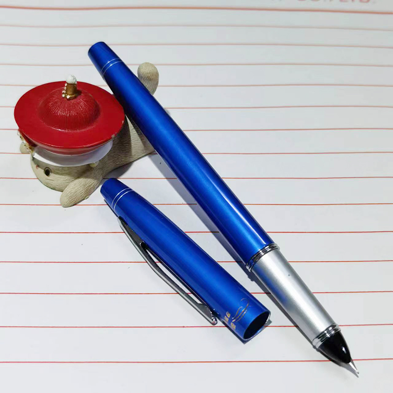 振华212特细钢笔学生练字笔铝笔身库存老笔学生练字笔财会用笔