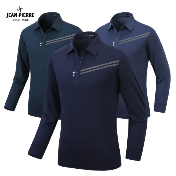 韩国直邮 高尔夫球男装 透气速干 男士高尔夫球长袖T恤 春季JA982
