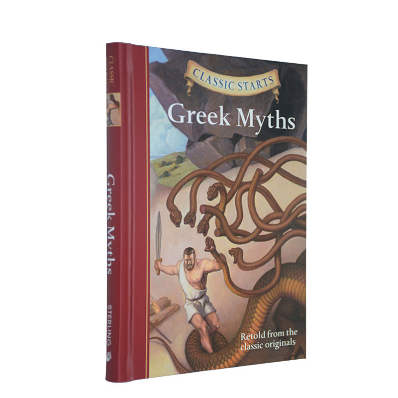 Classic Starts系列 Greek Myths 希腊神话 英文原版儿童小说 世界经典名著 精装版