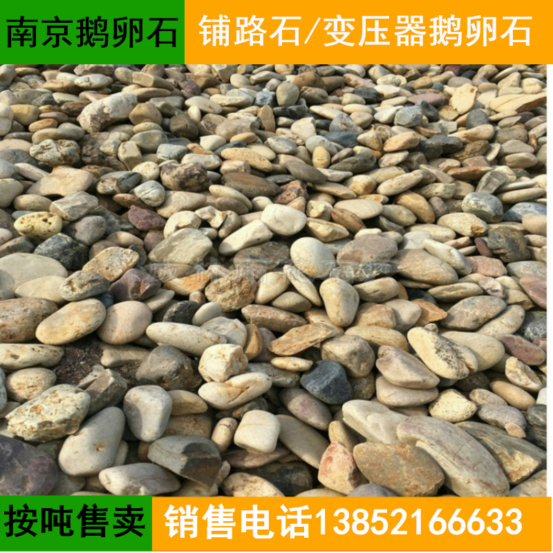 南京河滩石普通鹅卵石雨花石水洗石砾石园林铺路造景绿化装饰石头