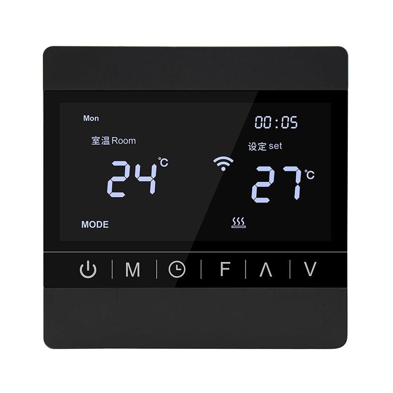 原装数字显示智能水电地暖温控器控制面板开关恒温遥控家商用有线