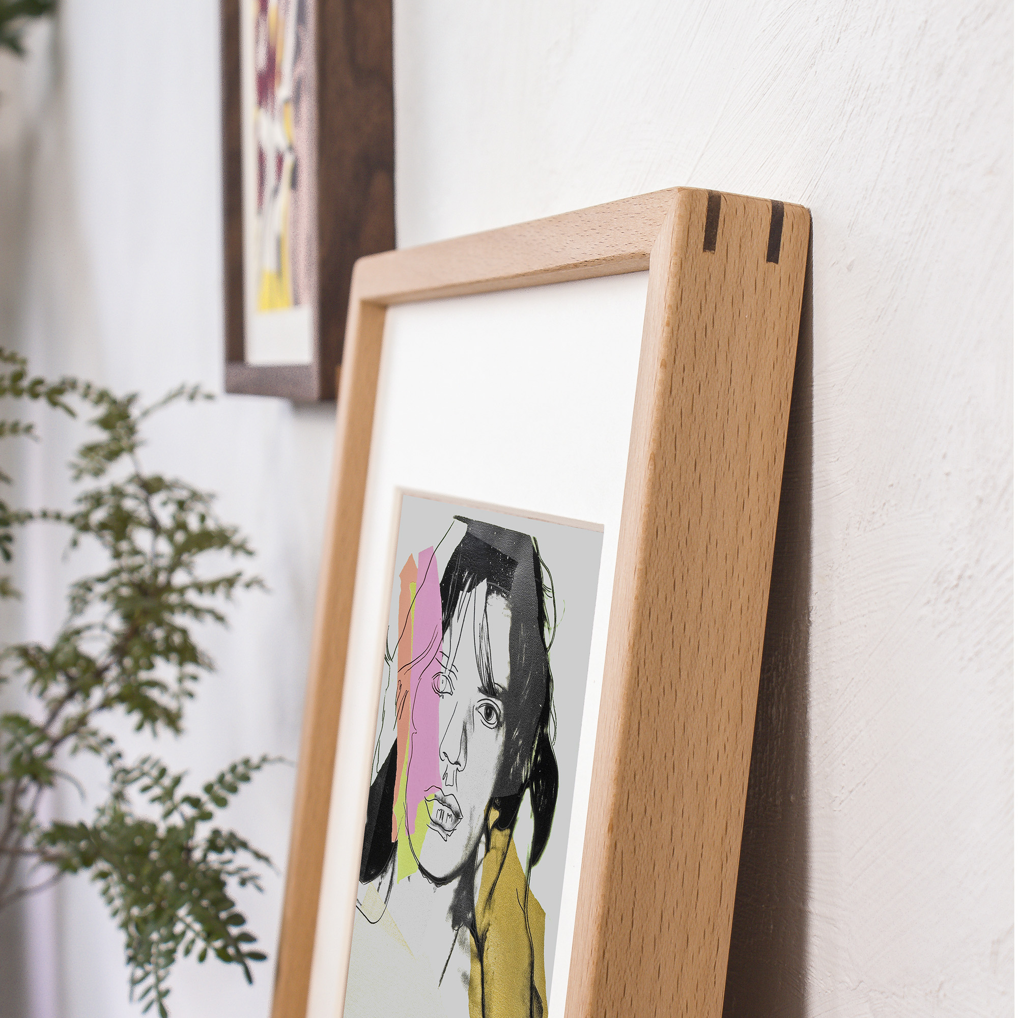 山里设计艺术画照片实木咖啡馆简约现代大小卡纸木框画框相框挂框