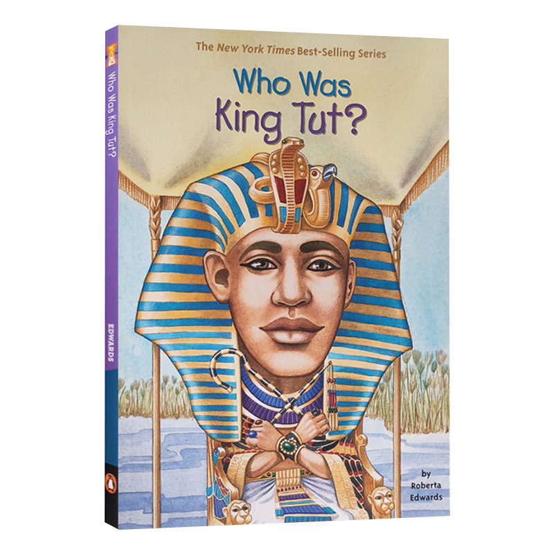 英文原版 Who Was King Tut? 图坦卡蒙法老是谁 名人传记 经典章节桥梁小说 青少年小学生英语课外阅读 英文版 进口英语原版书籍