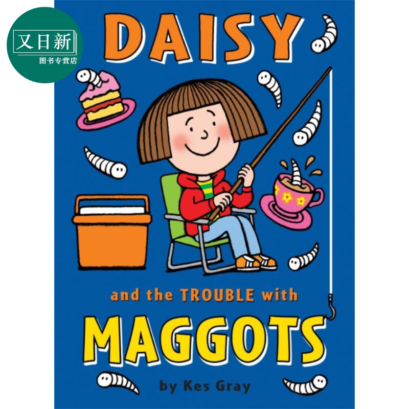 Daisy And The Trouble With Maggots 小聪明的黛西2 英文原版儿童绘本 幽默笑话 7到12岁 Kes Gray 又日新