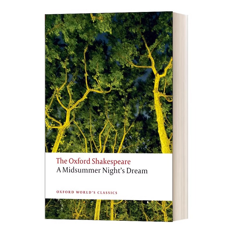 英文原版 仲夏夜之梦  A Midsummer Night’s Dream 牛津世界经典 英文小说  莎士比亚  世界经典名著