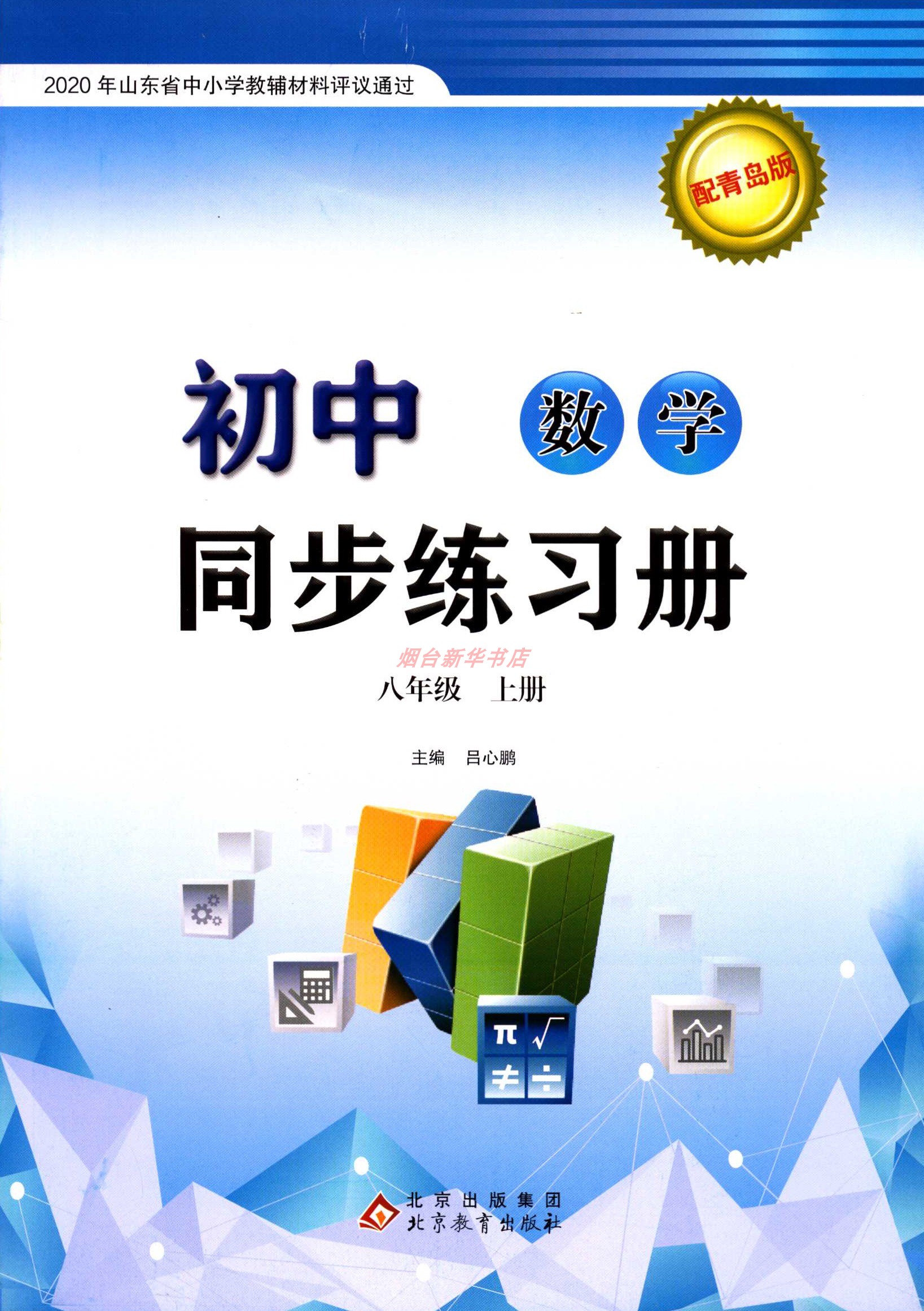 2023六三制数学八8年级上册初中同步练习册配青岛版北京教育出版社