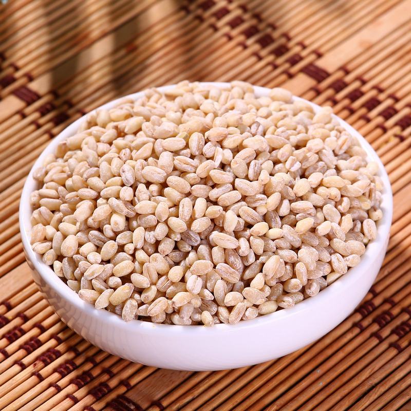 谷稻张2023新鲜小麦仁500g东北小麦精选小麦粒真空包装去皮小麦米