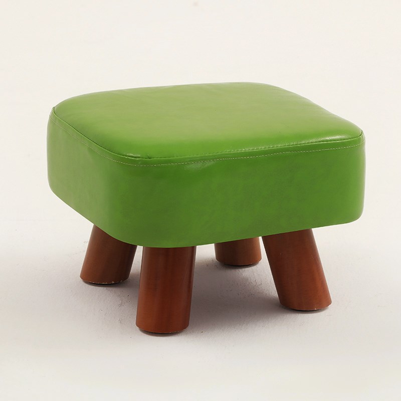小凳子实木家用时尚创意客厅成人板凳儿童沙发凳皮凳换鞋凳茶几凳