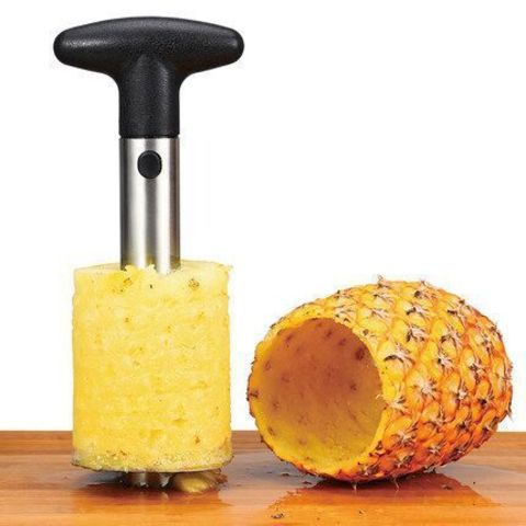 工厂源头不锈钢菠萝刀菠萝去皮器抽芯菠萝分离器菠萝切菠萝削皮器