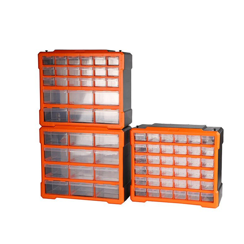 多格抽屉式工具箱零件电子元件积木五金收纳盒配件分类塑料储物箱