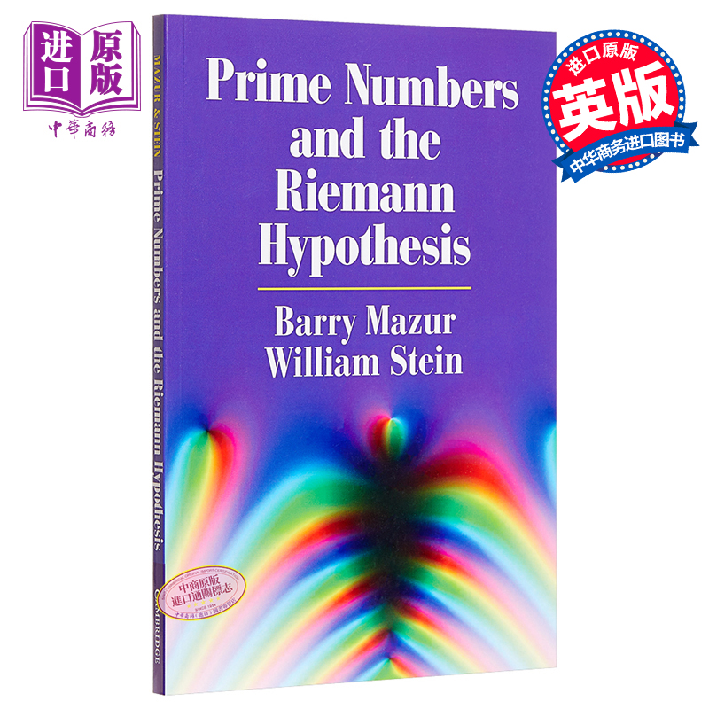 现货 质数和黎曼猜想 英文原版 Prime Numbers and the Riemann Hypothesis 剑桥大学出版社 Barry Mazur【中商原版】