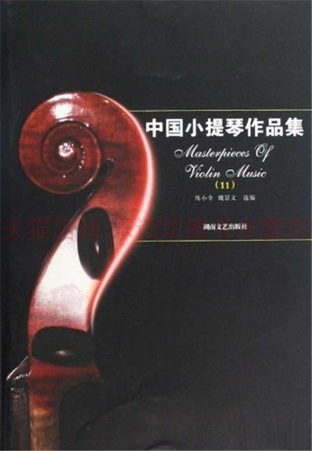 中国小提琴作品集11 练小全 湖南文艺出版社
