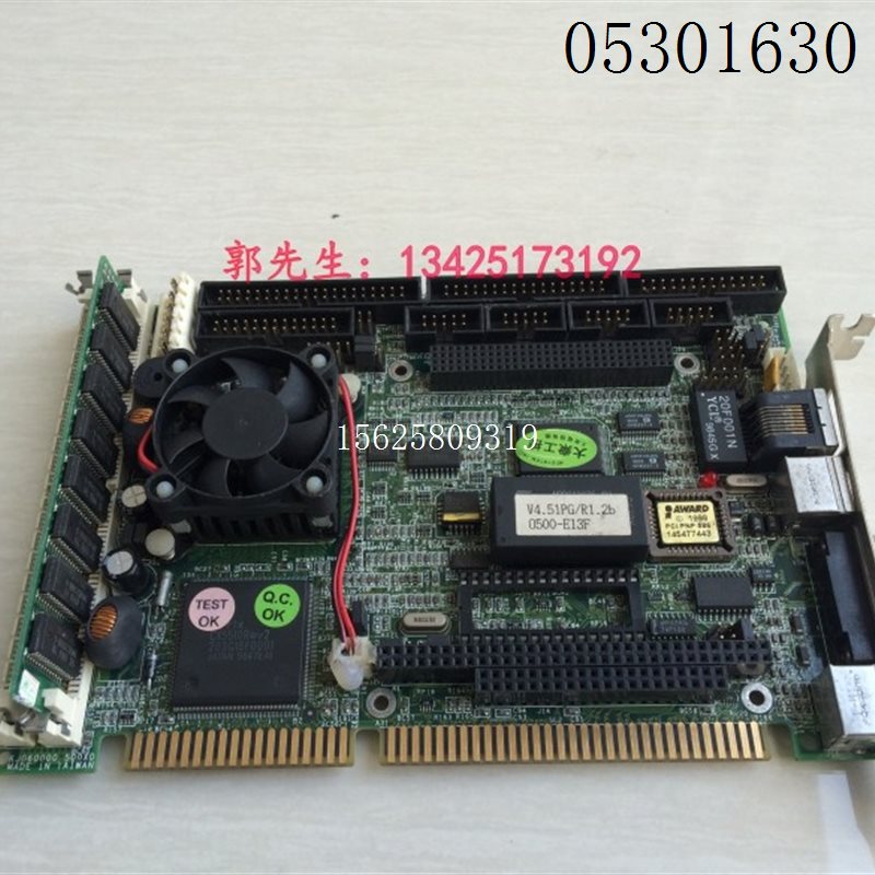议价工控机主板kJ060000500XDV4.51PG/R1.2b486半长卡.