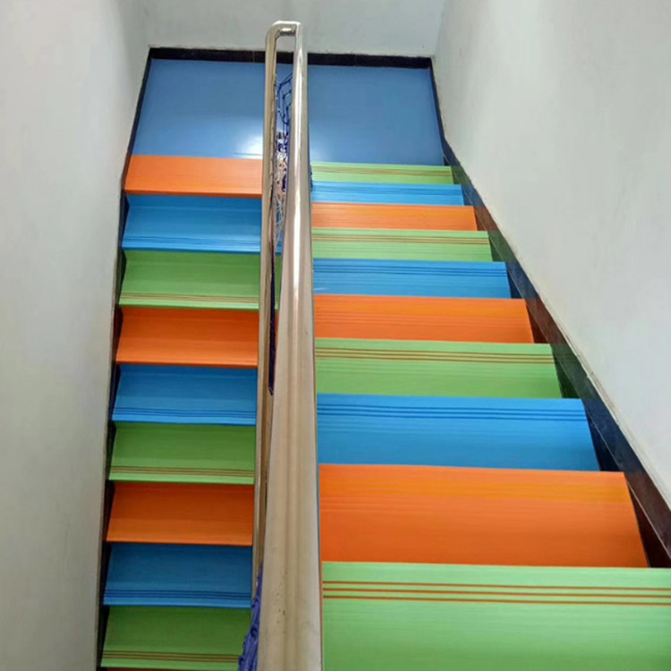 学校防滑地胶上海可安装楼梯踏步板防滑饭馆图书馆楼梯踏步垫耐磨