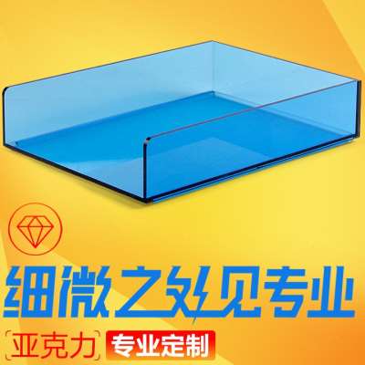极速爆品南京高端透明亚克l力板板材定制加工有机玻璃板隔板塑料