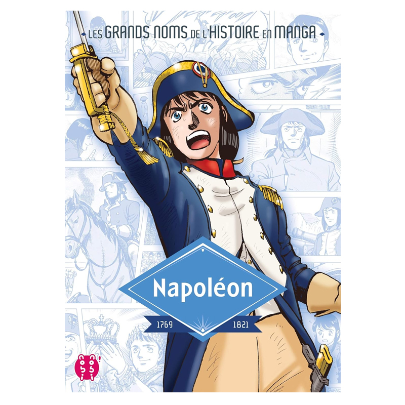 法语原版 Napoléon 拿破仑 少儿科普名人传记系列书籍中小学生读物儿童法语平装绘本青少年漫画图画文学小说书籍