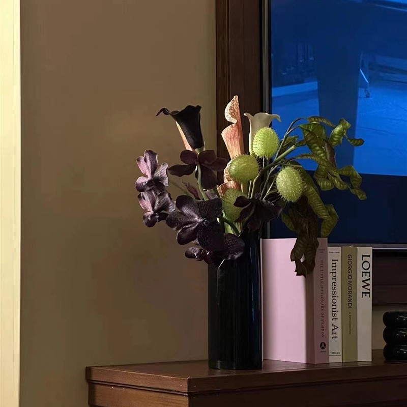 推荐高档花瓶现代简约艺术摆件 简 花插客厅家居创意摆件软装饰品