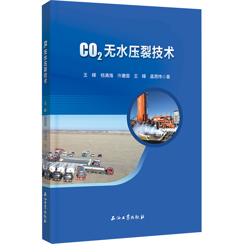 CO2无水压裂技术 王峰 等 著 大学教材专业科技 新华书店正版图书籍 石油工业出版社
