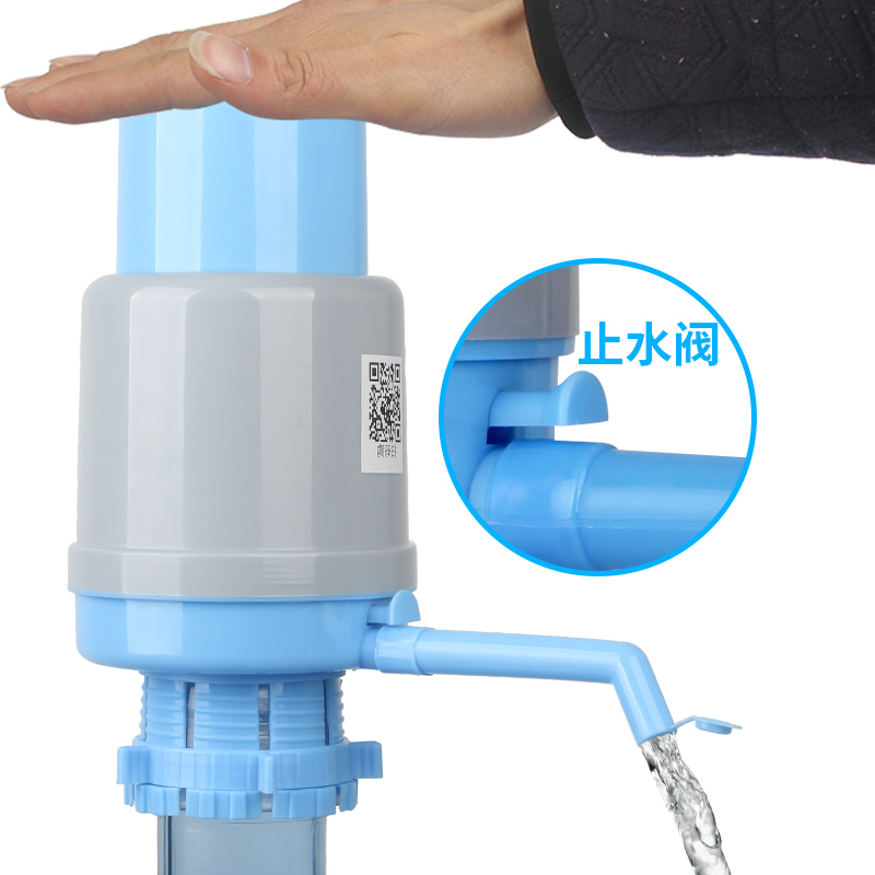 纳居桶装水压水器饮水机手压式桶装水抽水器按压式饮水器吸水器