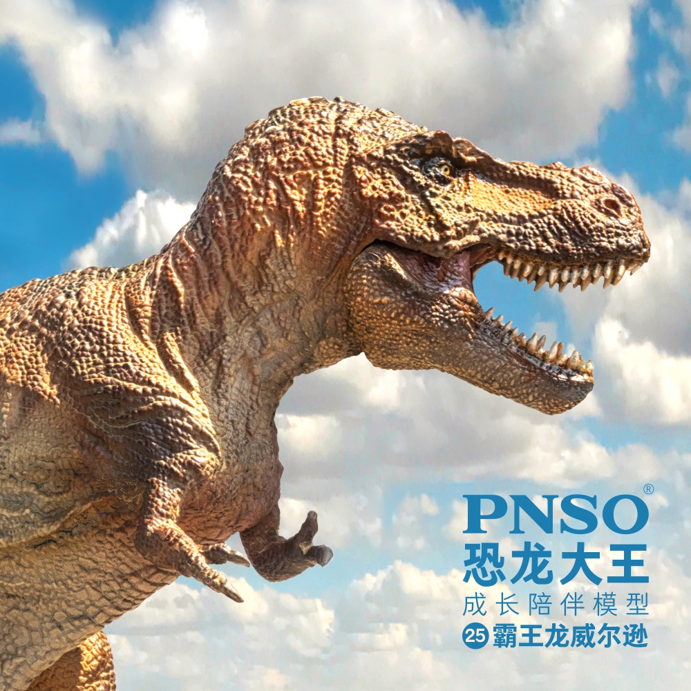 PNSO霸王龙威尔逊恐龙大王成长陪伴模型25