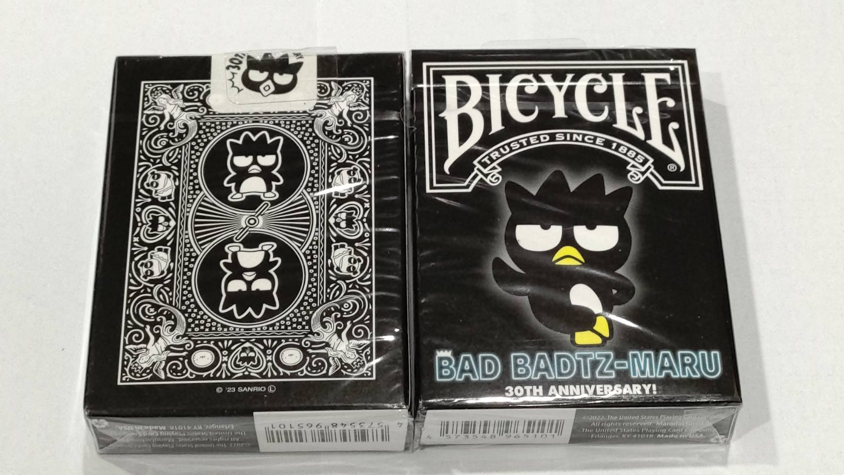 美國原裝進口 Bicycle BAD BADTZ-MARU 酷企鵝 聯名動漫 撲克牌