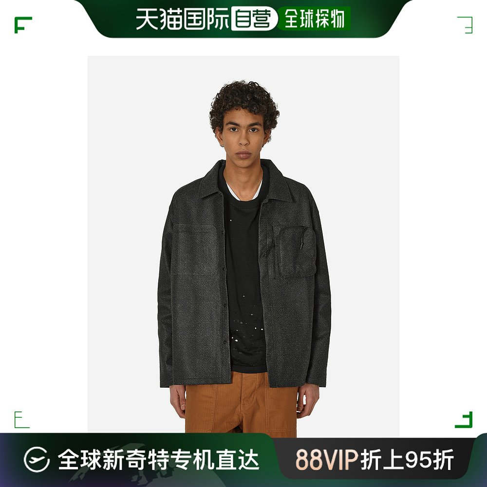 香港直邮潮奢 Nike 耐克 男士Forward 工装煤炭黑夹克