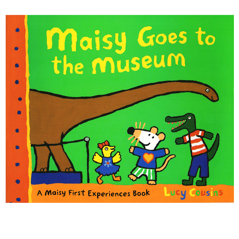 小鼠波波去博物馆 Maisy Goes To The Museum 儿童启蒙认知 趣味亲子绘本 Lucy Cousins
