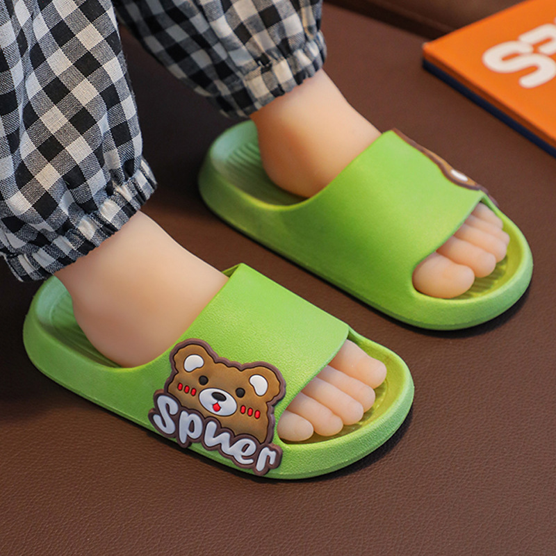 儿童拖鞋夏季2024新款小熊女童小童大童家居室内防滑童拖鞋