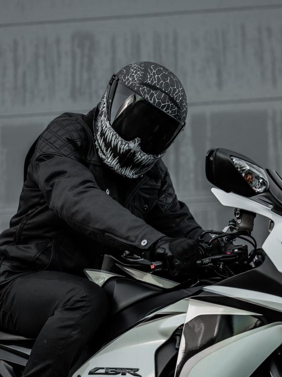 进口RUROC罗宁ATLAS 4.0复古碳纤维机车哈雷摩托车男女头盔安全帽