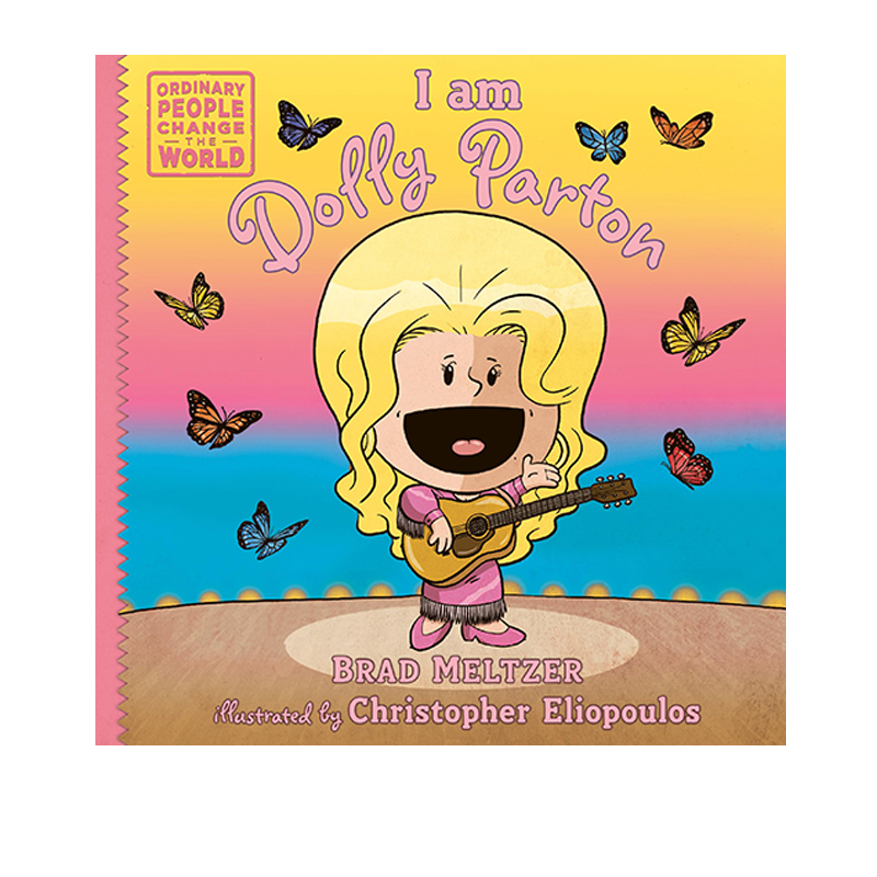 英文原版 I am Dolly Parton 多莉·帕顿 乡村音乐 普通人改变世界 Ordinary People Change the World 精装 人物传记绘本