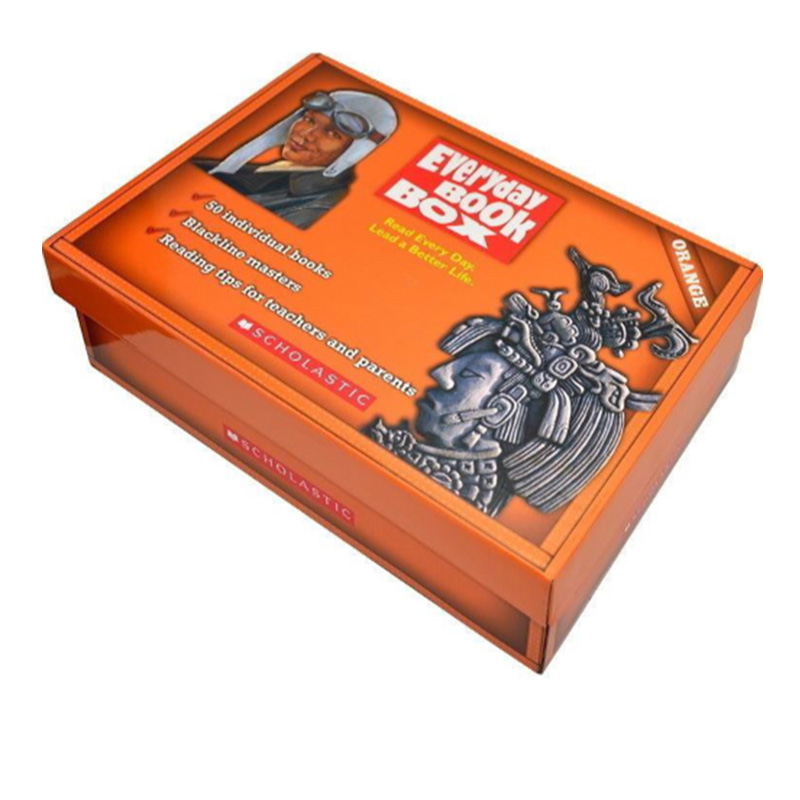第四级别 Orange橙盒 9-10岁 Everyday Book Box 天天阅读系列英文原版 50册盒装分级阅读 附教学练习CD 学乐出品 Scholastic