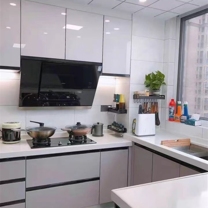 新品南京橱柜定制整体开放式现代简约厨房欧式厨柜定做装修设计全
